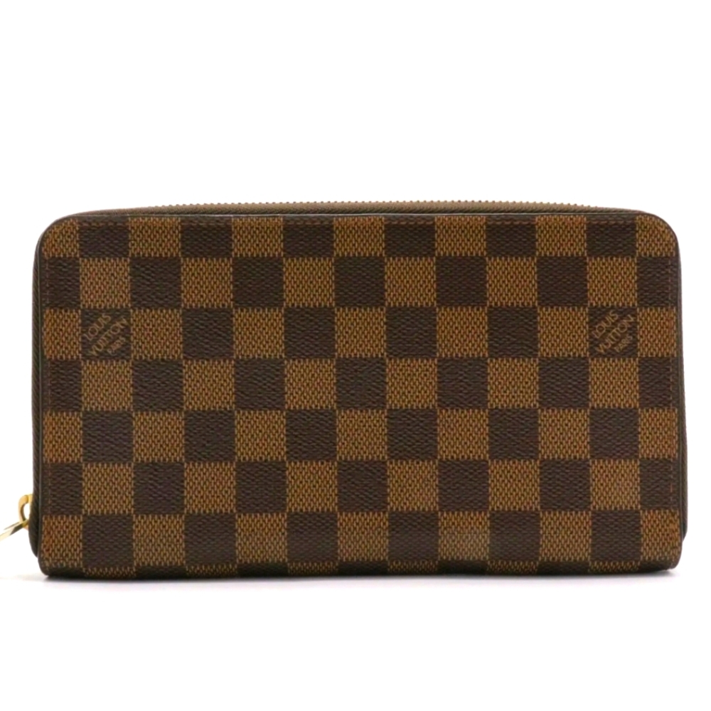 LOUIS VUITTON DAMIER EBENE ZIPPY WALLET